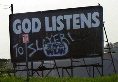 God Listens to SLAYER \m/