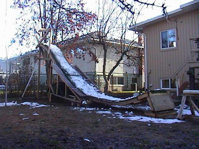 Backyard drop in ramp