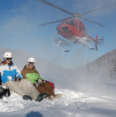 Heli Skiing in Jackson Hole