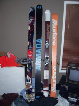 The only two skis you'll ever need!