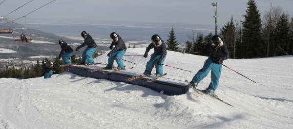 Sw in sequence ski presse