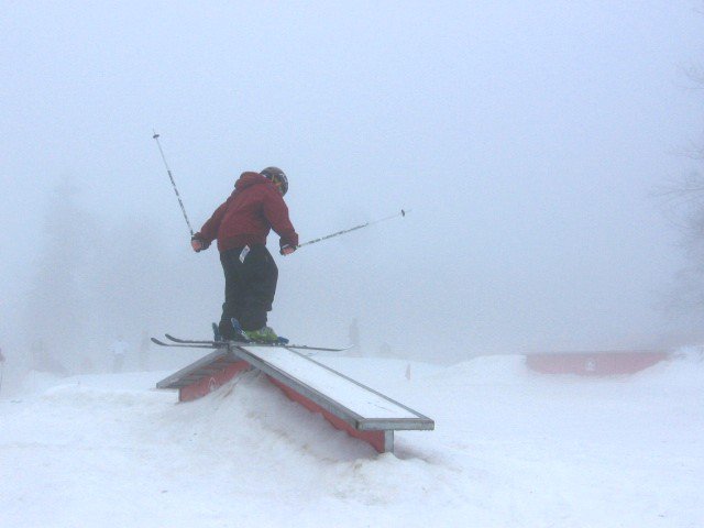 Foggy day at sunday river