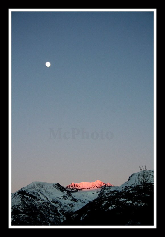 Sunset in Whistler