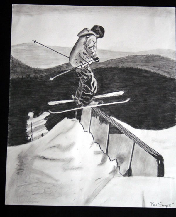 Ski Drawing