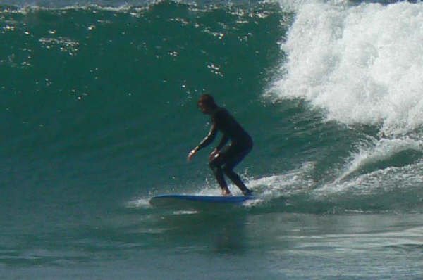 Surfing in so cal-- last fri