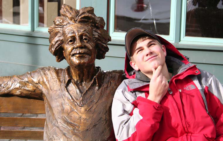 Brad and Einstein