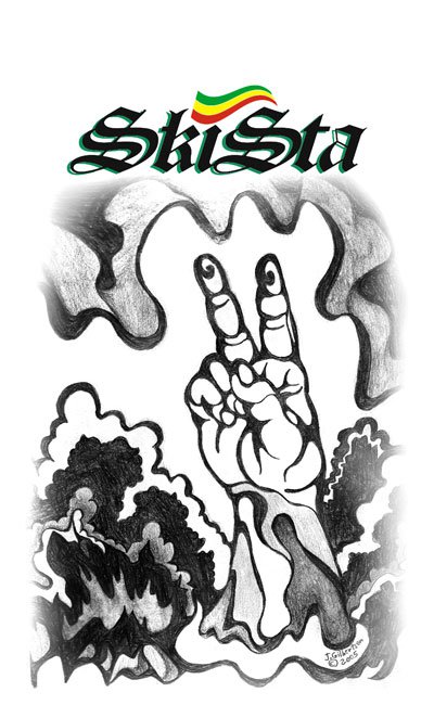 Skista Productions T shirt Design