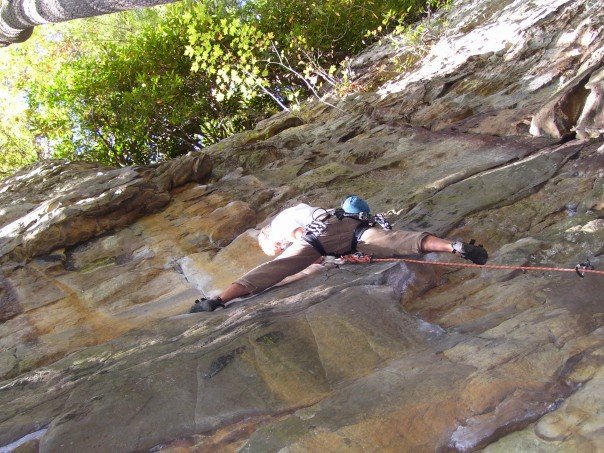 Sport climbing in West Virginia