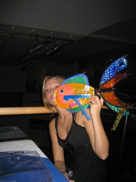 With the fish at herzjesu prom