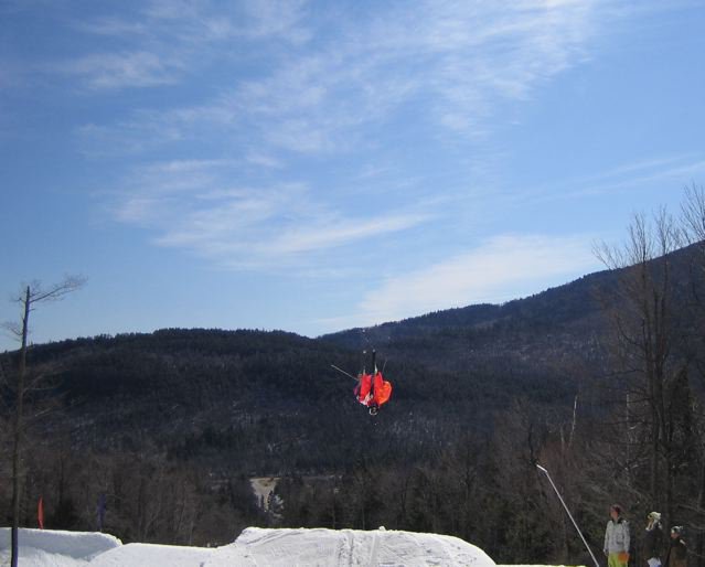 Front flip with the suit