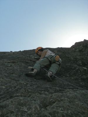 First Lead Climb