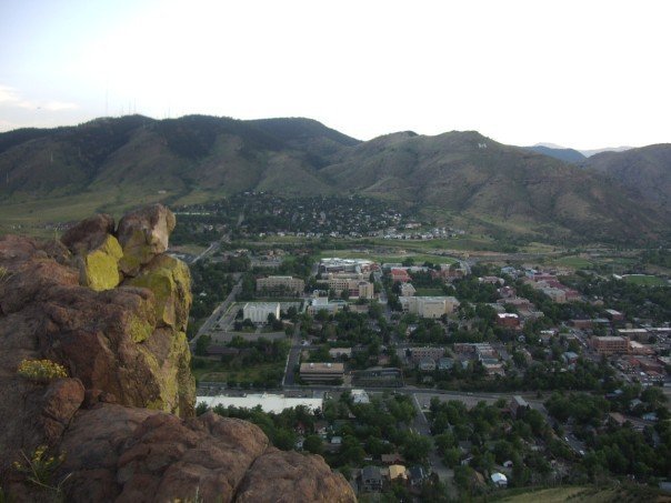 View from the top of south table