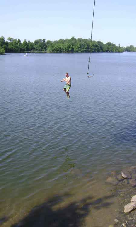 New rope swing