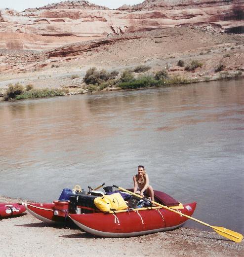 Summer Rafting, Colorado River.