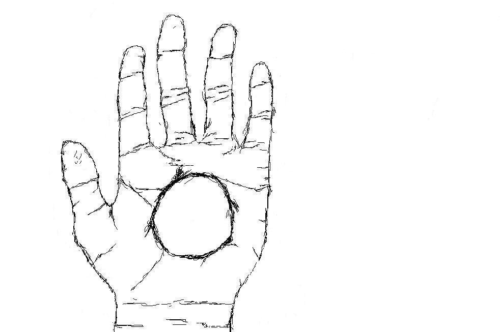 Hand w/ Tablet