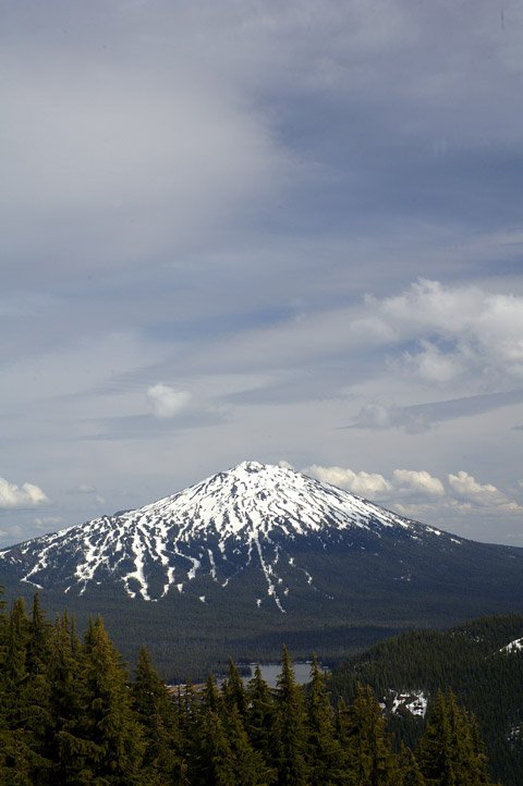 Mt. Bachelor in May