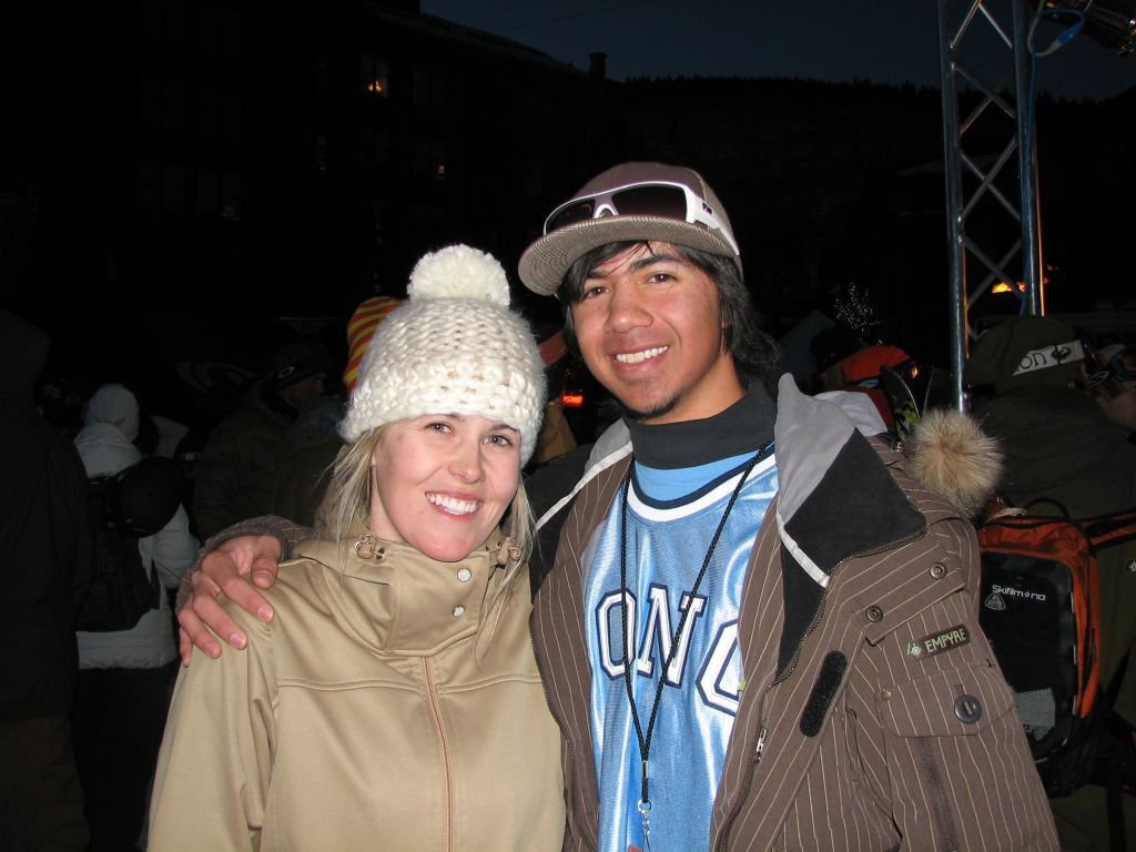 Me and Sarah Burke!! jealous?