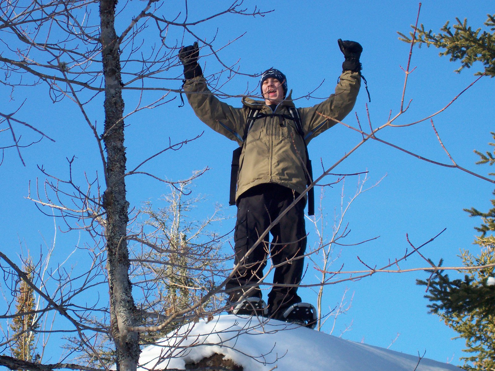 Snow Shoeing