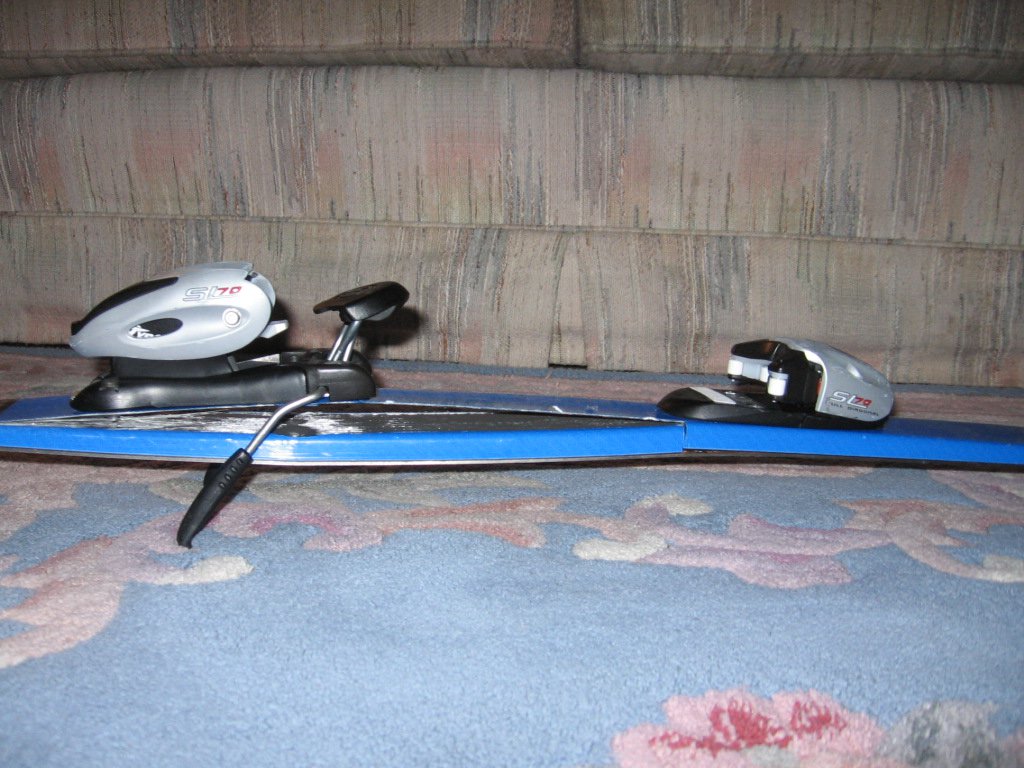 My old broken skis