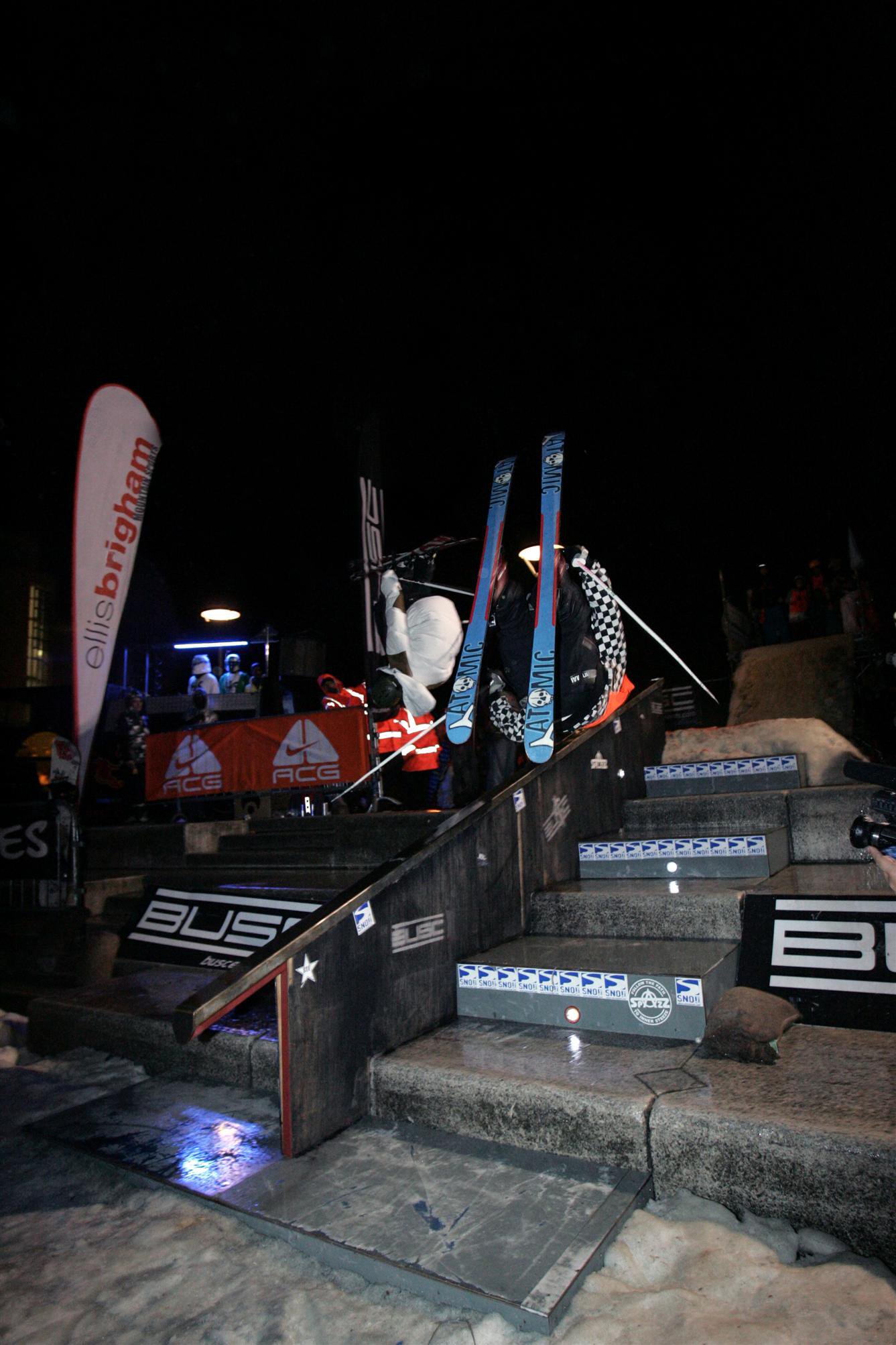 Frontflip/Backflip at BUSC Urban Rail Jam