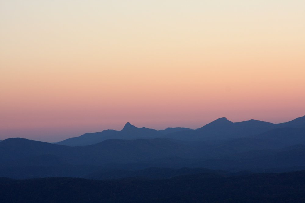 Blue ridge mountains