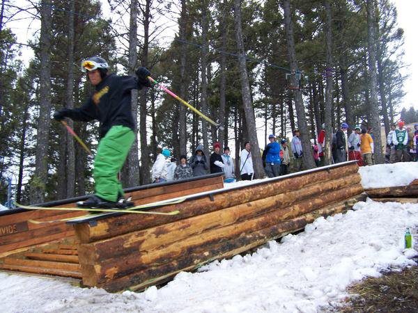 Great divide rail jam