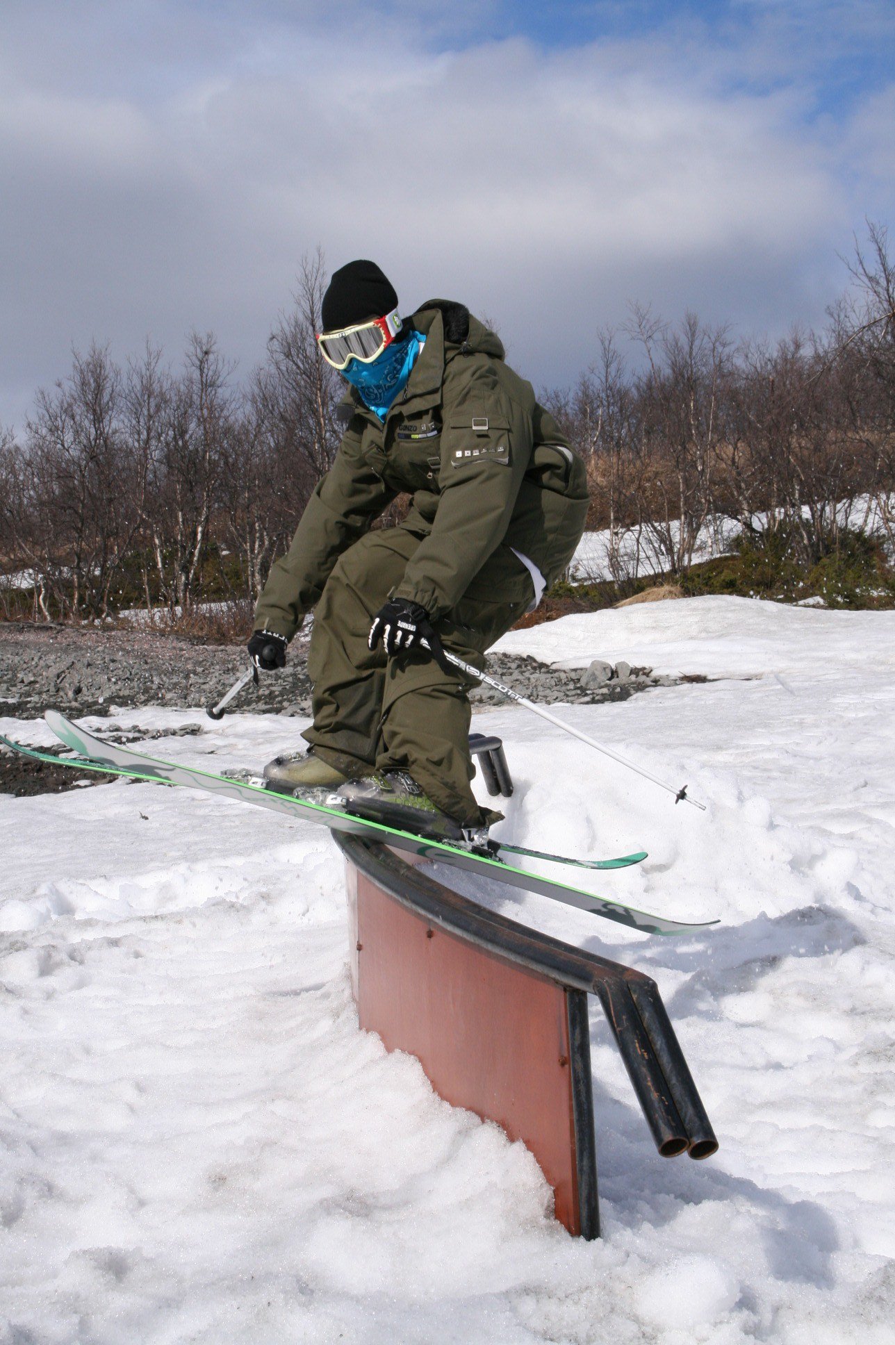 Me steezin at C-rail