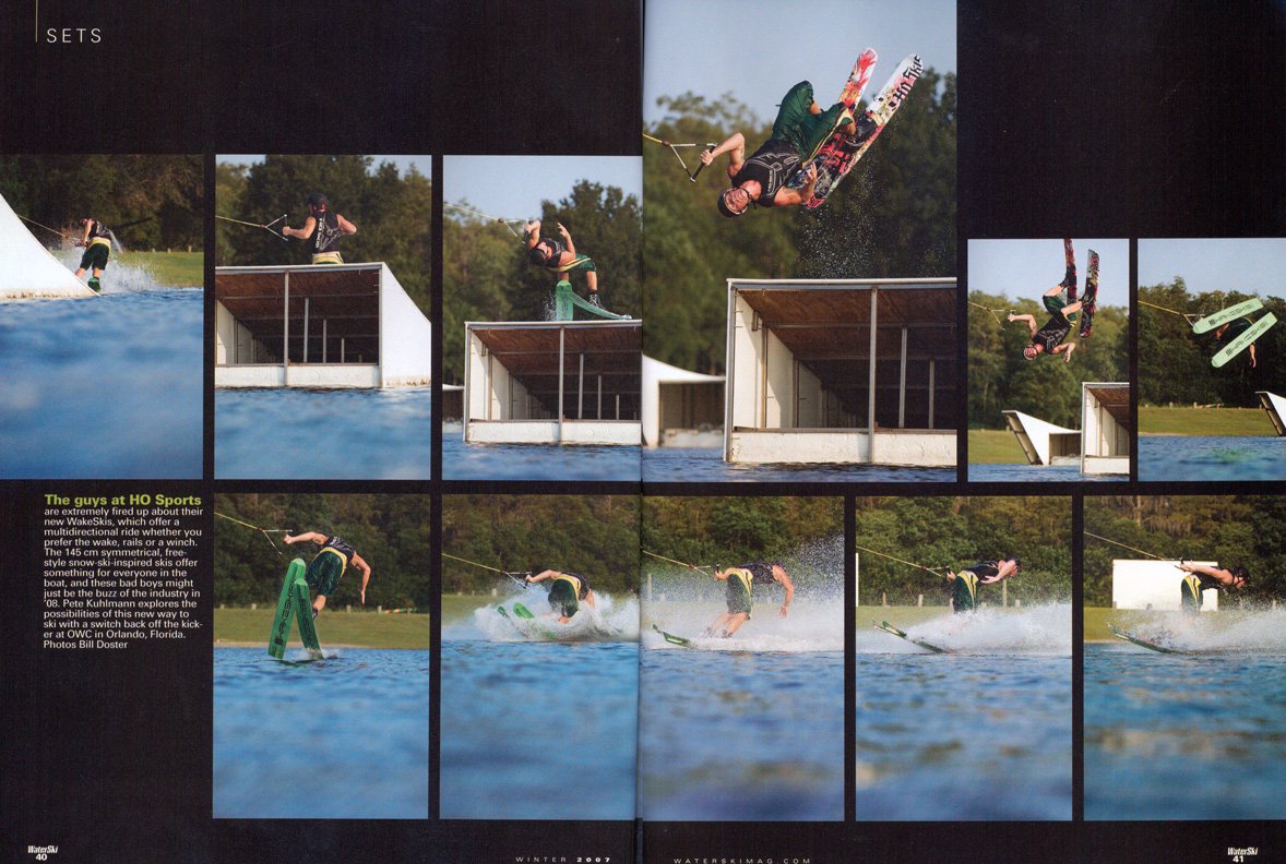 Waterski Switch Backflip