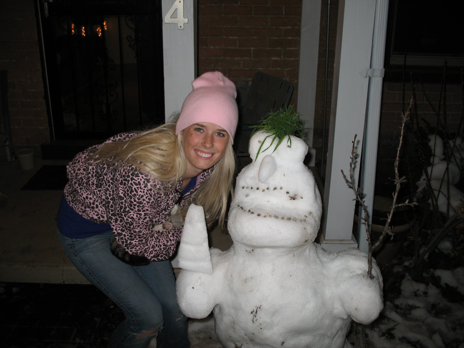 Me and my snowman