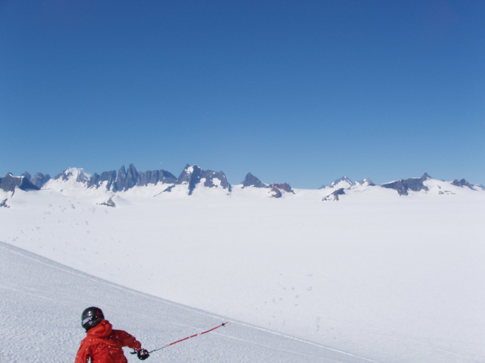 Juneau's icefield in the summer