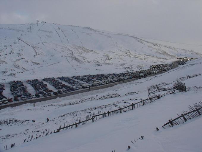 Glenshee Opening Weekend Part 2 6/1/08 (Car Park Full By 12.30pm)