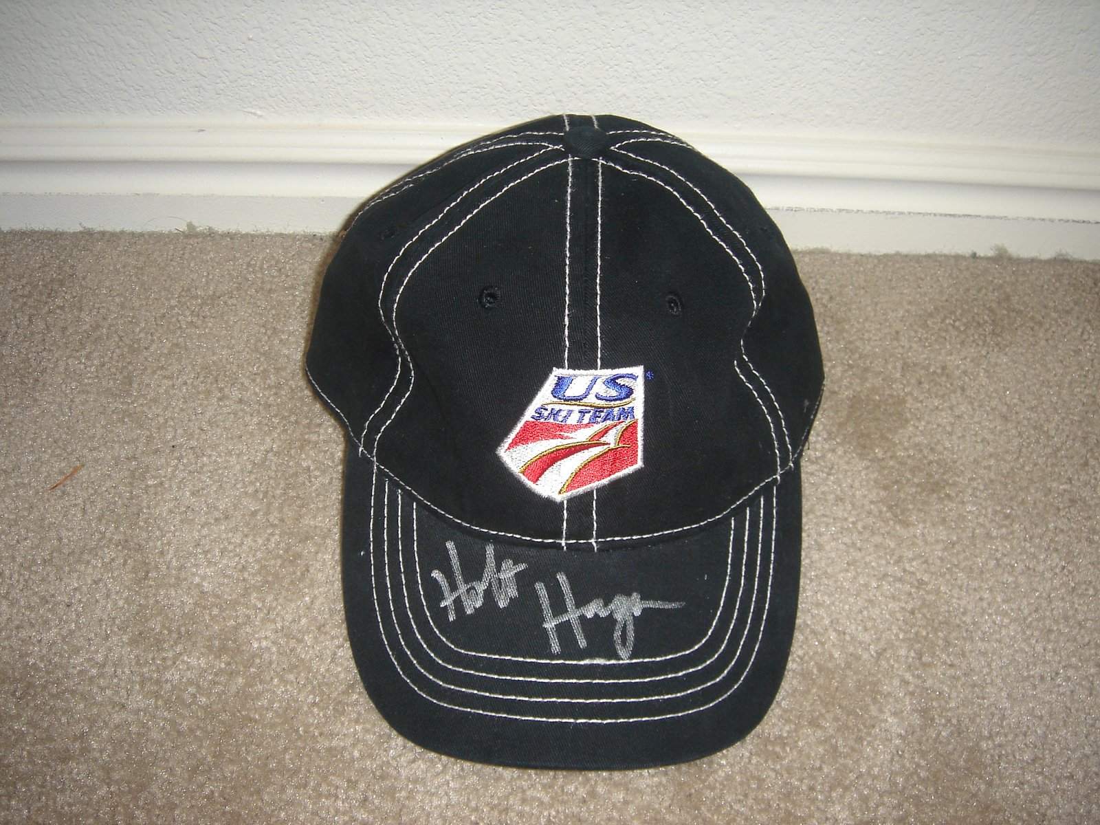 Holt Haga Autographed U.S. Ski Team Hat