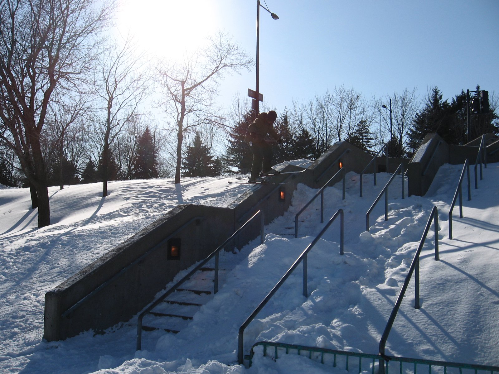 Jibbing at the Olympic Stadium in Montreal - 2 of 4