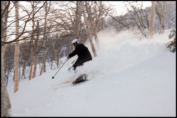 Some good snow at jay peak