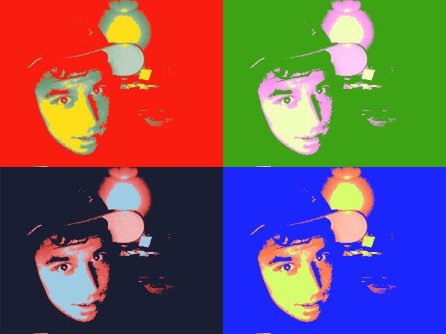Me w/ Andy Warhol