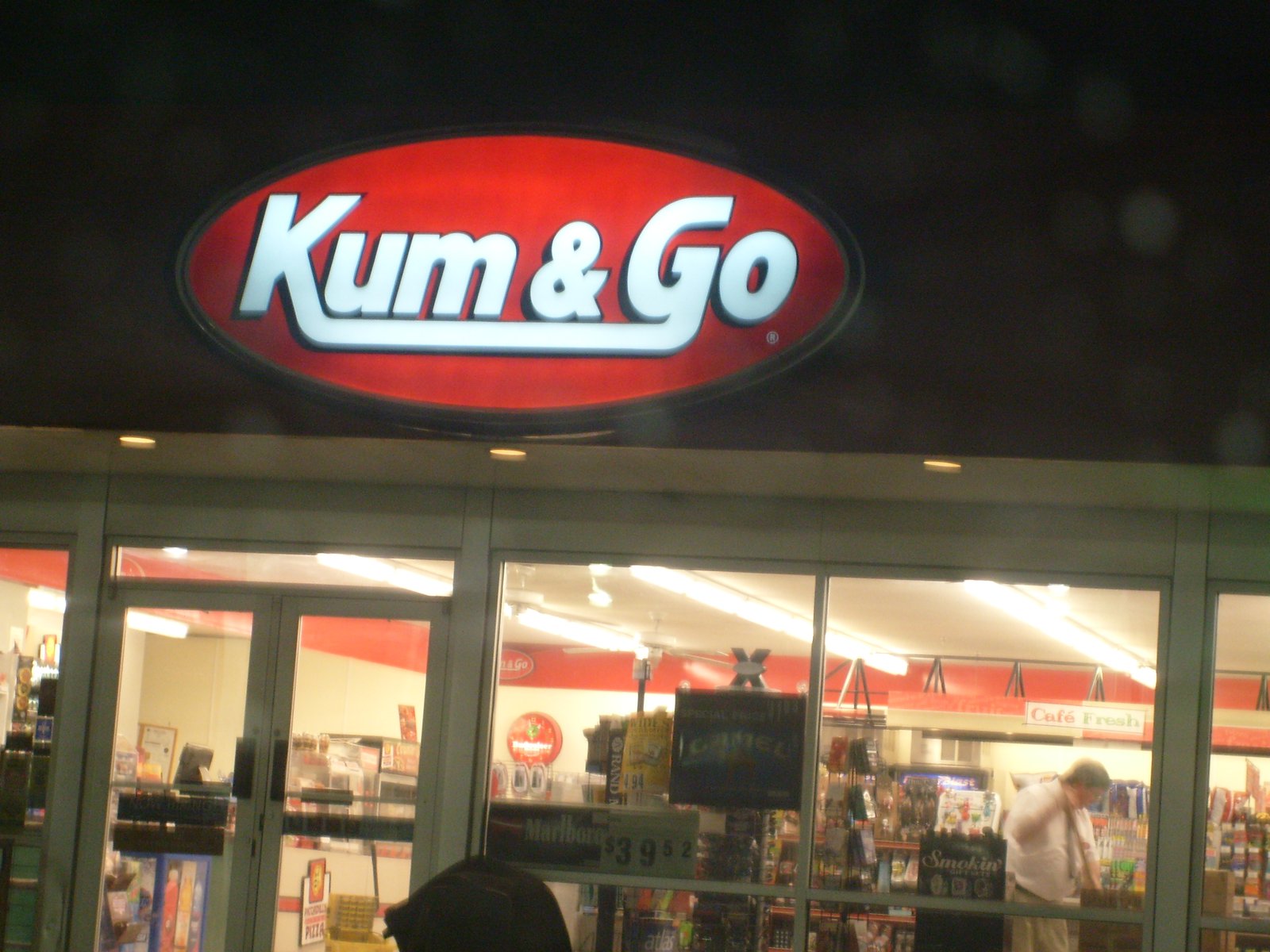 I see your kum and go...