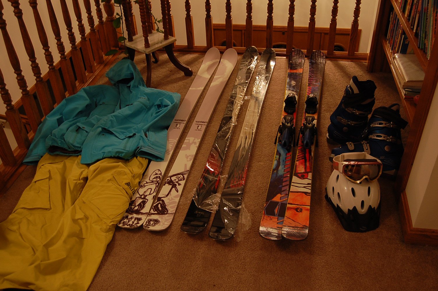 This years ski gear