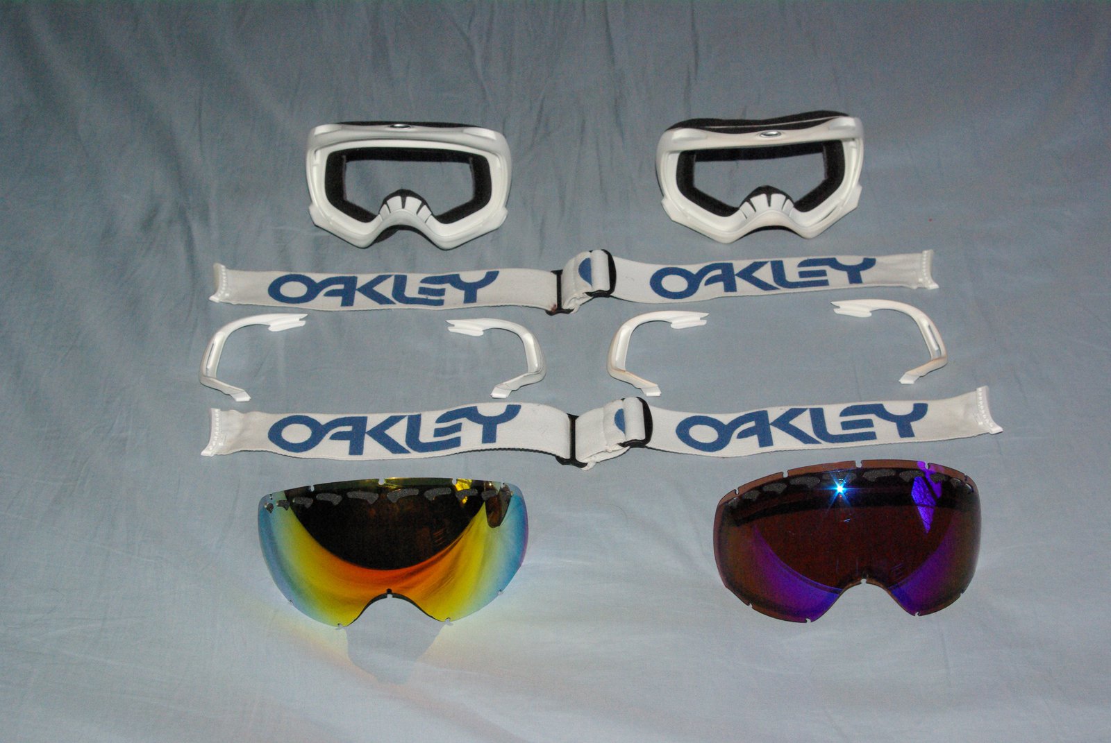 Will trade any of the parts you see here for other oakley crowbar parts
