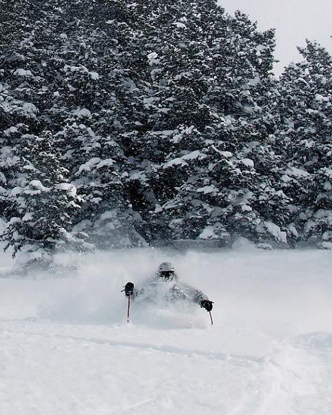 Deep Snow at Pow Mountain