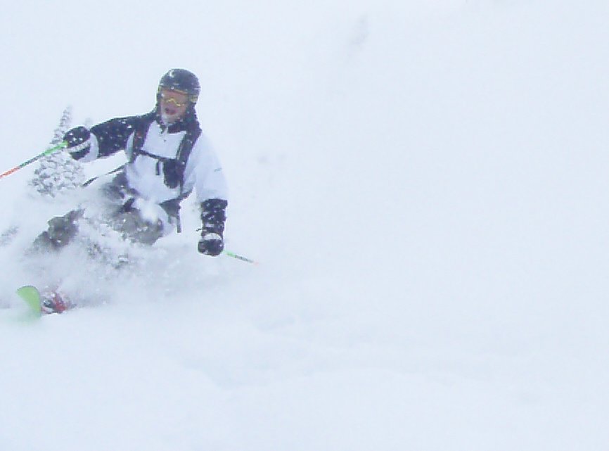 Big Smile on a Pow day