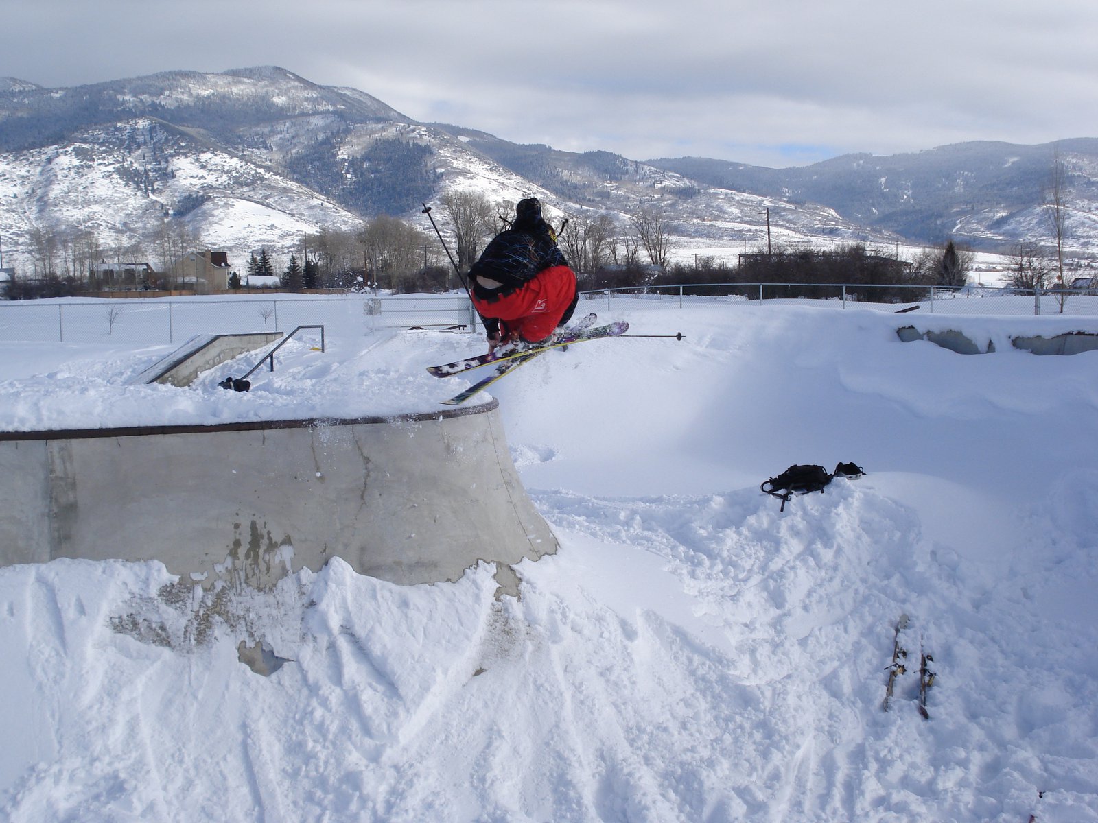 Skate Park Skiing