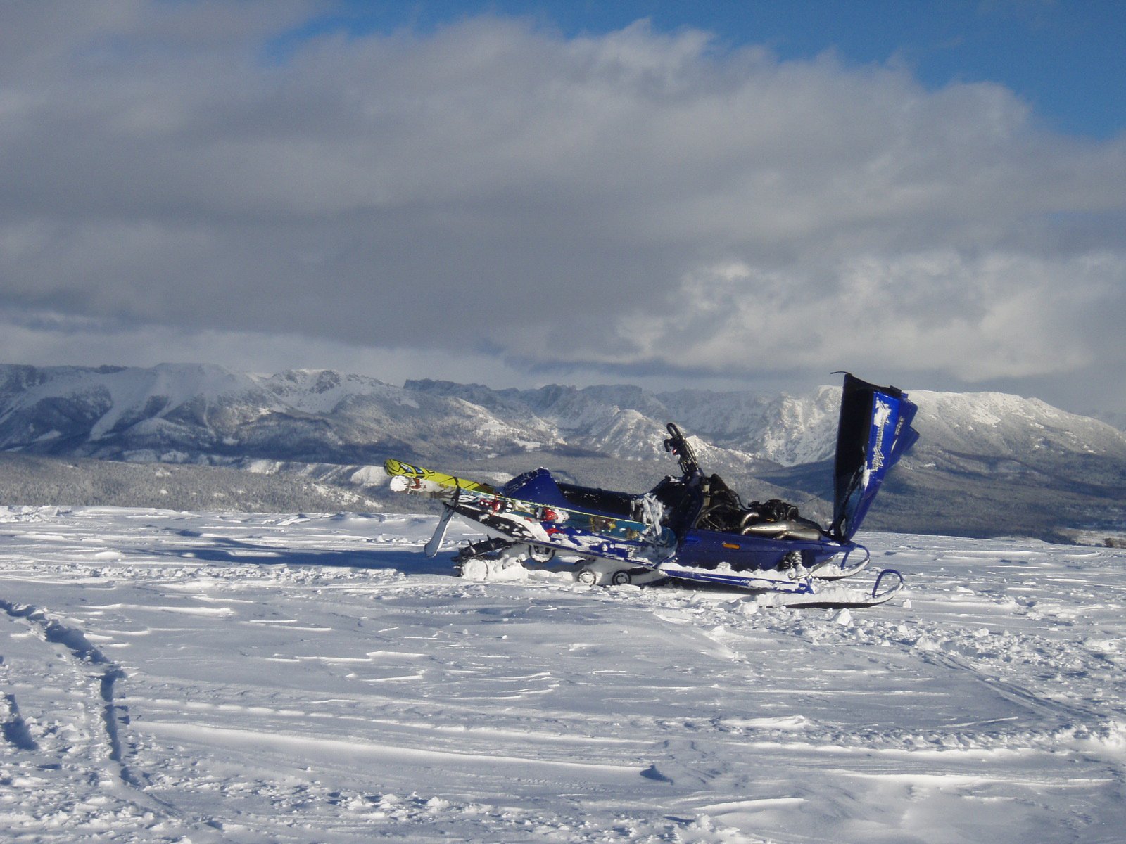 Letting the Sled cool off