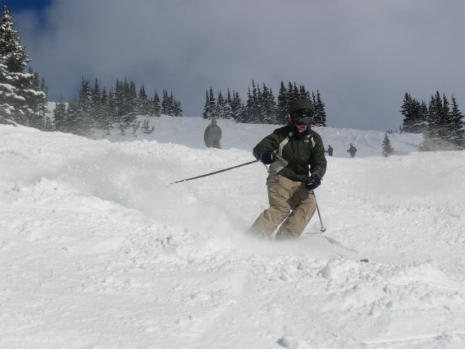 Pow pow at whistler