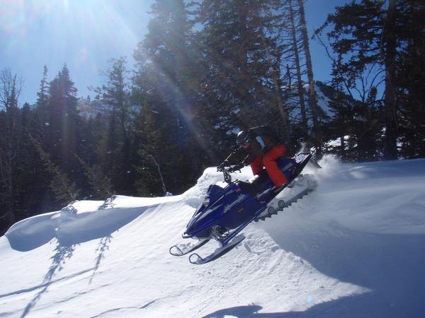 Cornice Drop on my sled