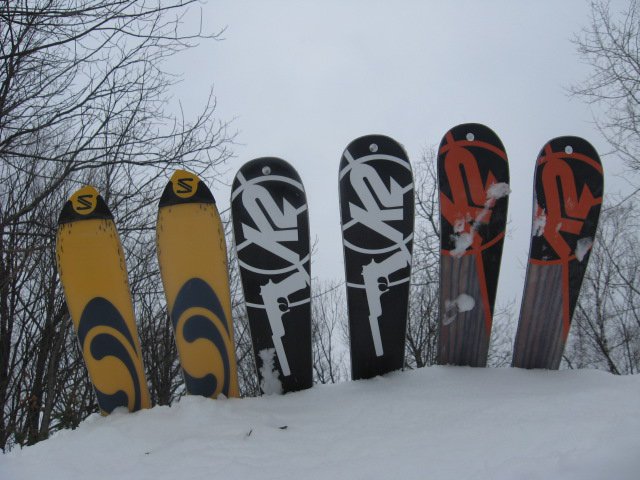 The skis