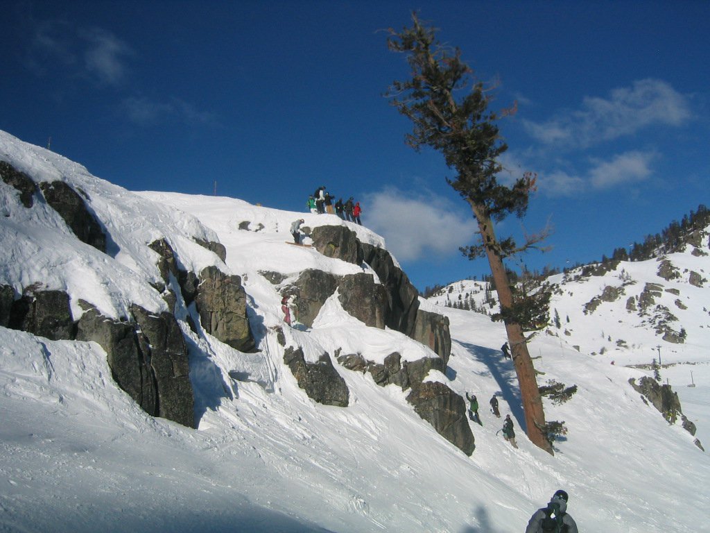 Squaw freeskiing comp 2