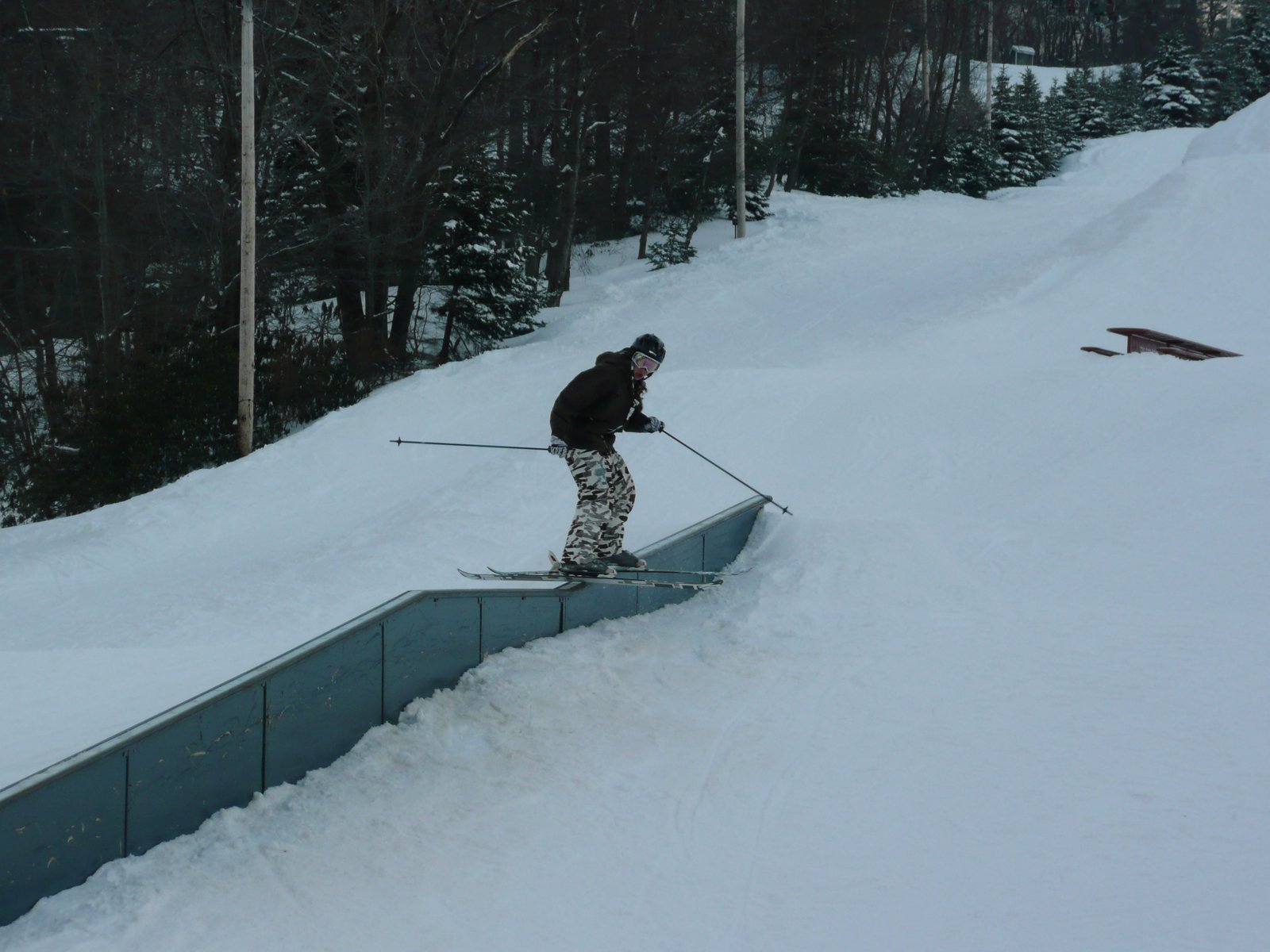 Rail at boulder park plaza