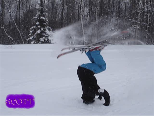 Hand stand front flip