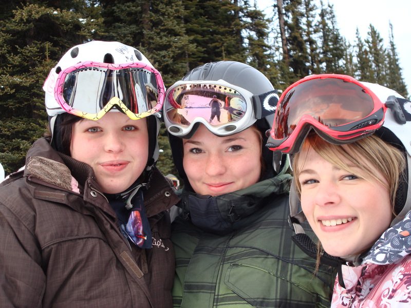 Me, hayley and erin..ALBERTA WINTER GAMES 2008 QUALIFICATIONS