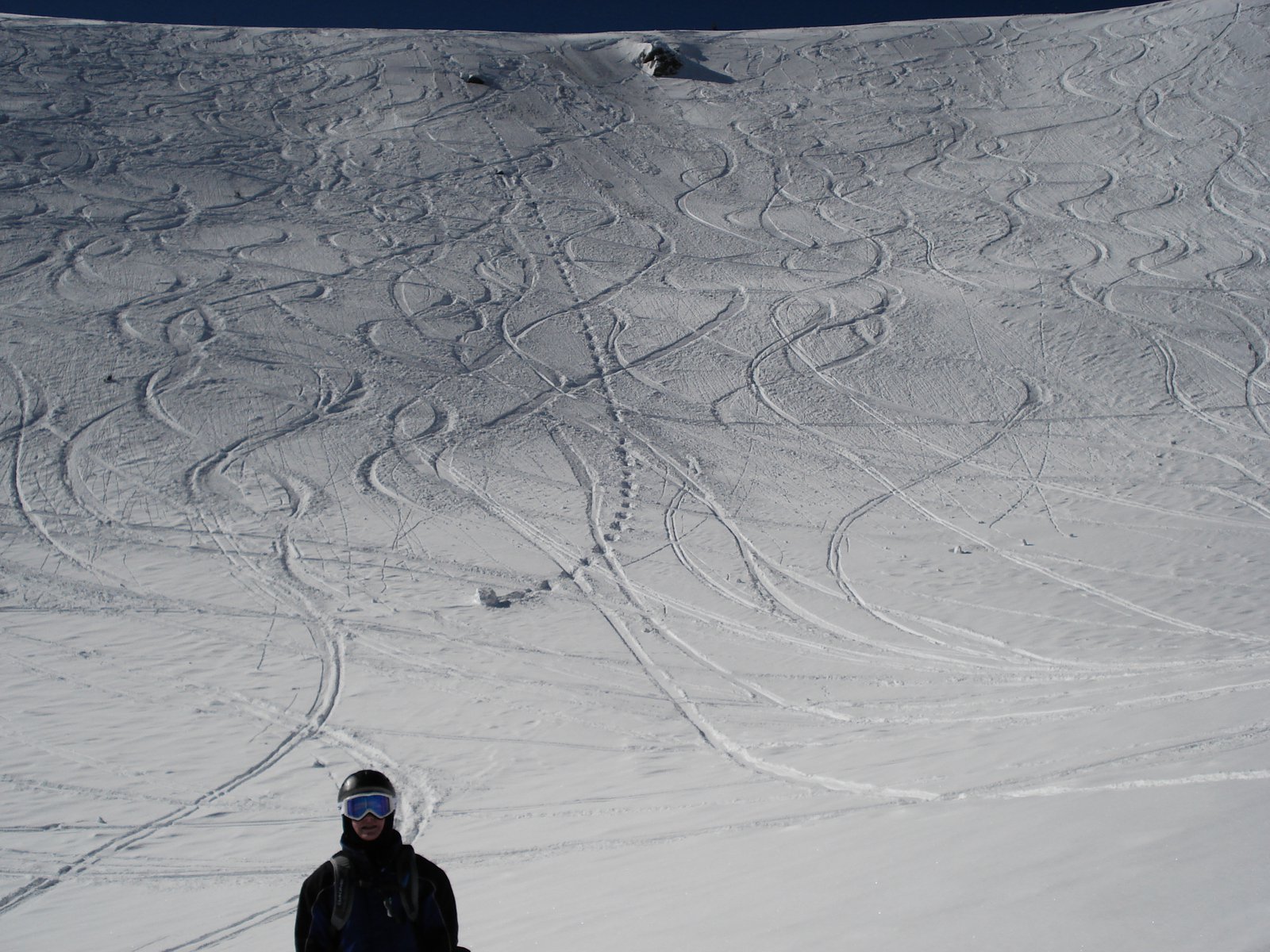 Bottom of vasques cirque at Winterpark